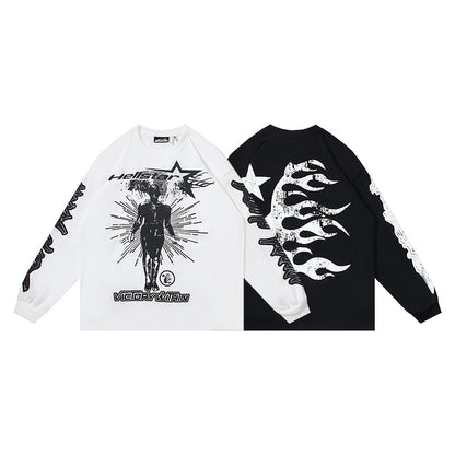 Hellstar Victory Within Graphic Long Sleeve T-Shirt