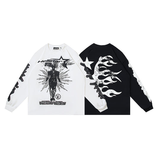 Hellstar Victory Within Graphic Long Sleeve T-Shirt