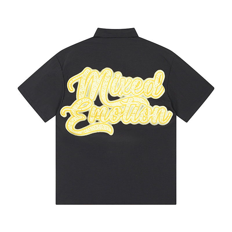 Mixed Emotions Blinded Zip Up T-Shirt