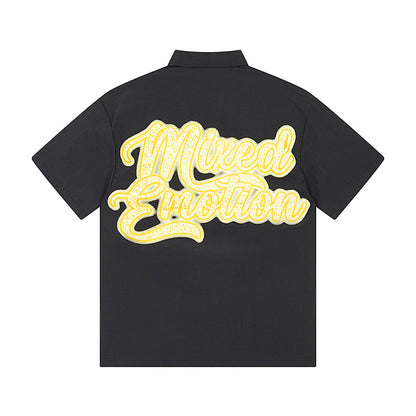 Mixed Emotions Blinded Zip Up T-Shirt