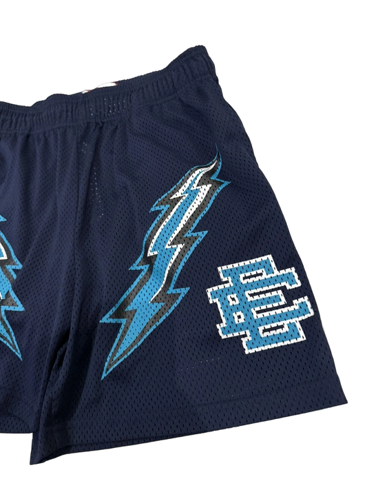Eric Emanuel EE Basic Lightning Bolt Short Navy Teal