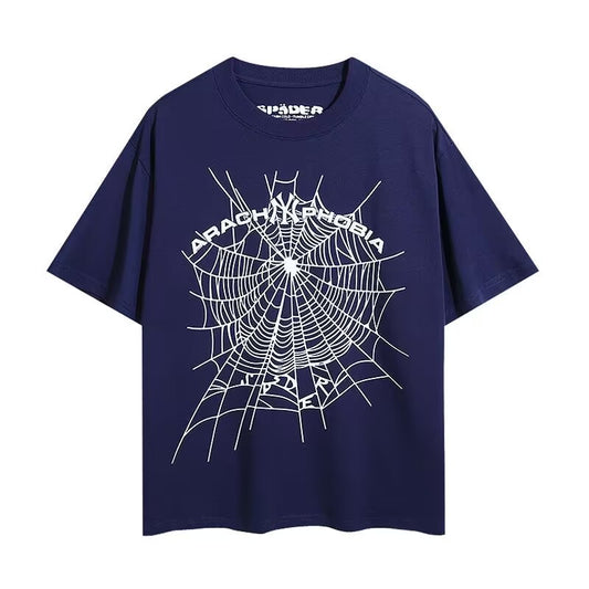 Spider Classic Black Spider Graphic T-Shirt, Simple and Elegant, Versatile Piece