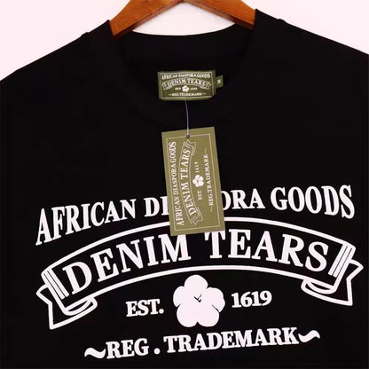 Denim Tears Relaxed Fit T-shirt Comfortable and Cool for Any Occasion