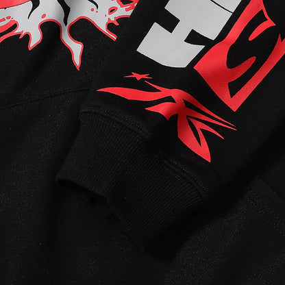 Hellstar Sports Future Flame Hoodie Black