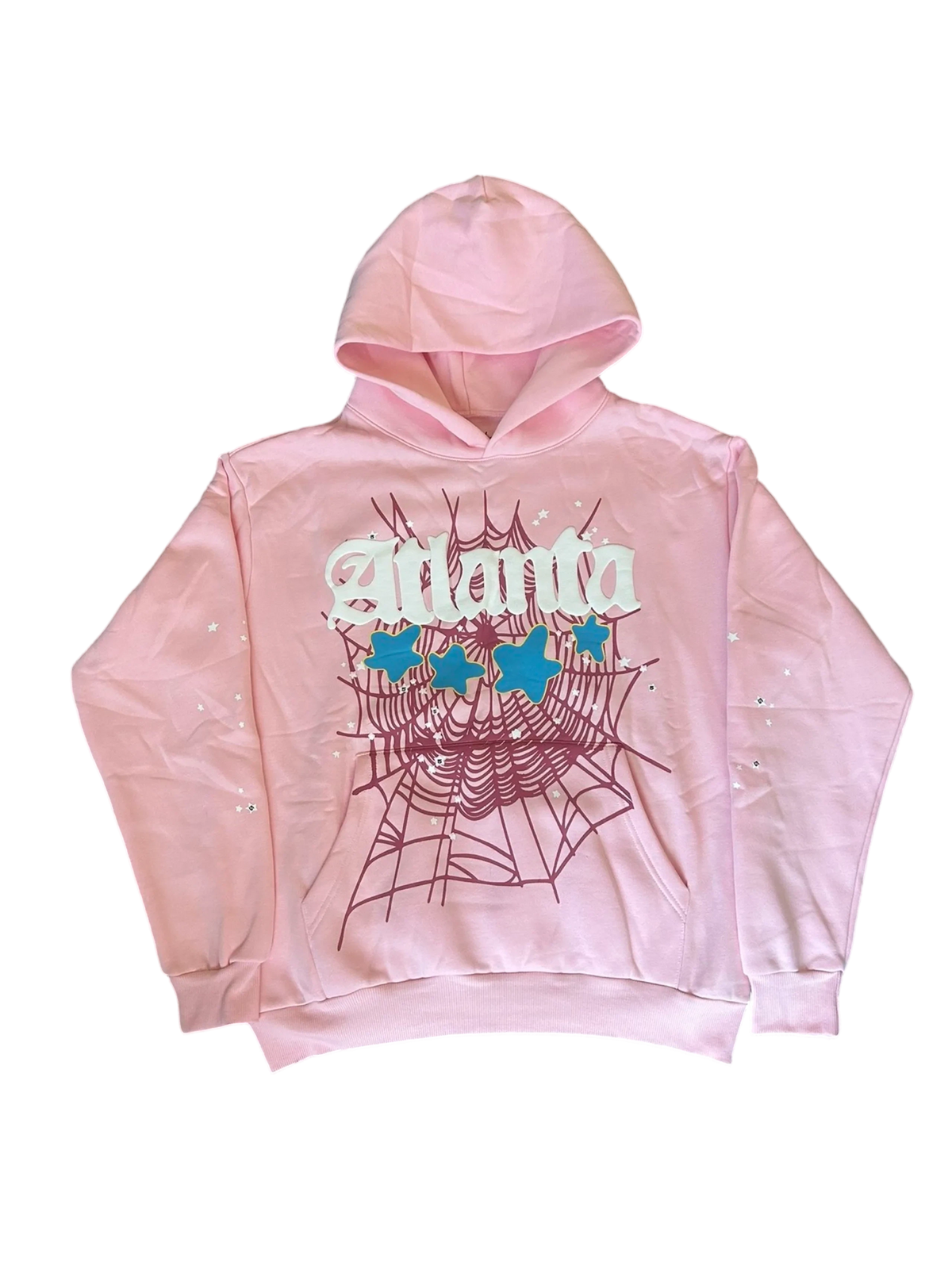 Sp5der Atlanta Hoodie 'Pink'