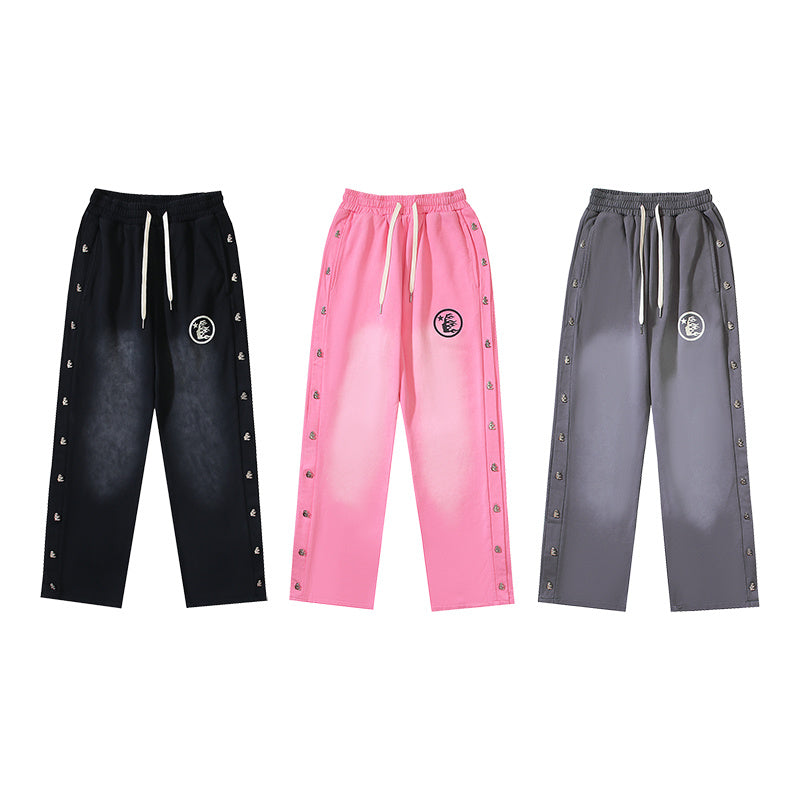 Hellstar Snap Button Side Track Pants