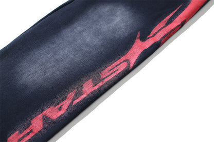 Hellstar Motion Blur Sweatpants Black