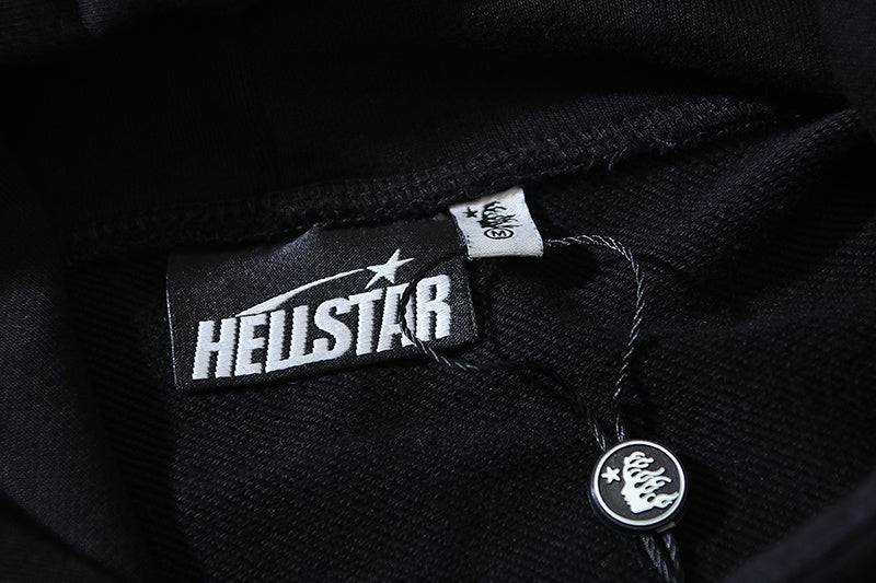 Hellstar If You Dont Like Us Beat Us Hoodie Black