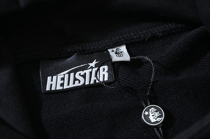 Hellstar If You Dont Like Us Beat Us Hoodie Black