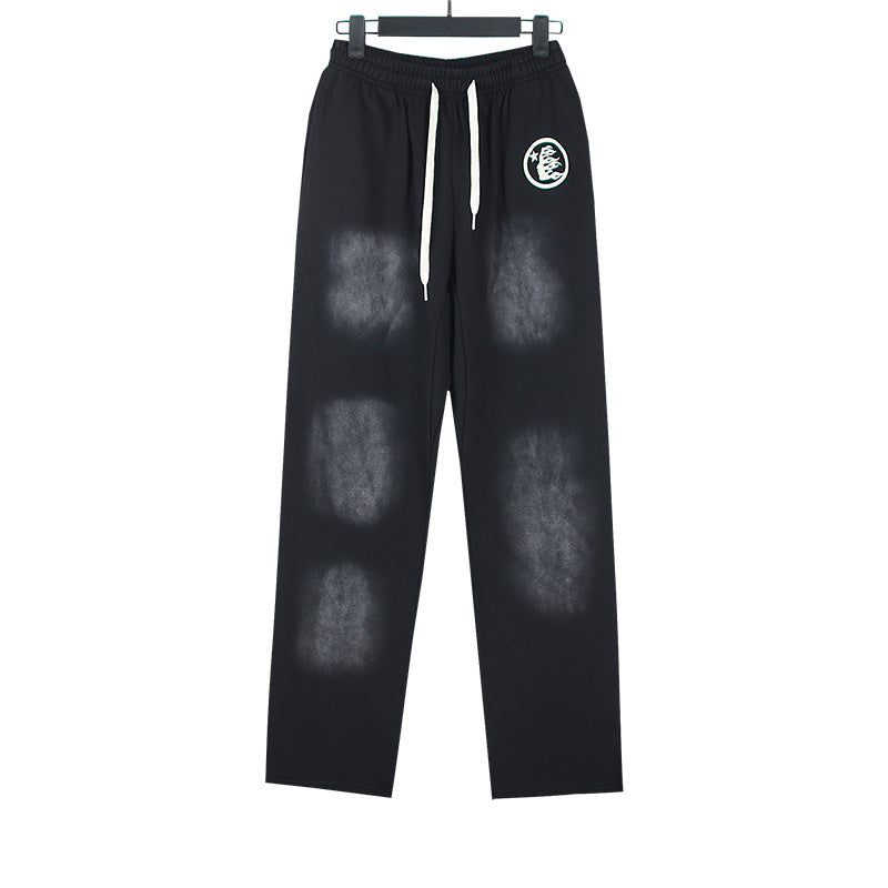 Hellstar Vintage Sun-Faded Black Sweatpants