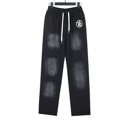 Hellstar Vintage Sun-Faded Black Sweatpants
