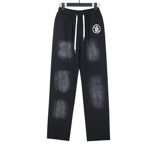 Hellstar Vintage Sun-Faded Black Sweatpants