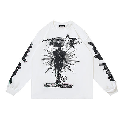 Hellstar Victory Within Graphic Long Sleeve T-Shirt