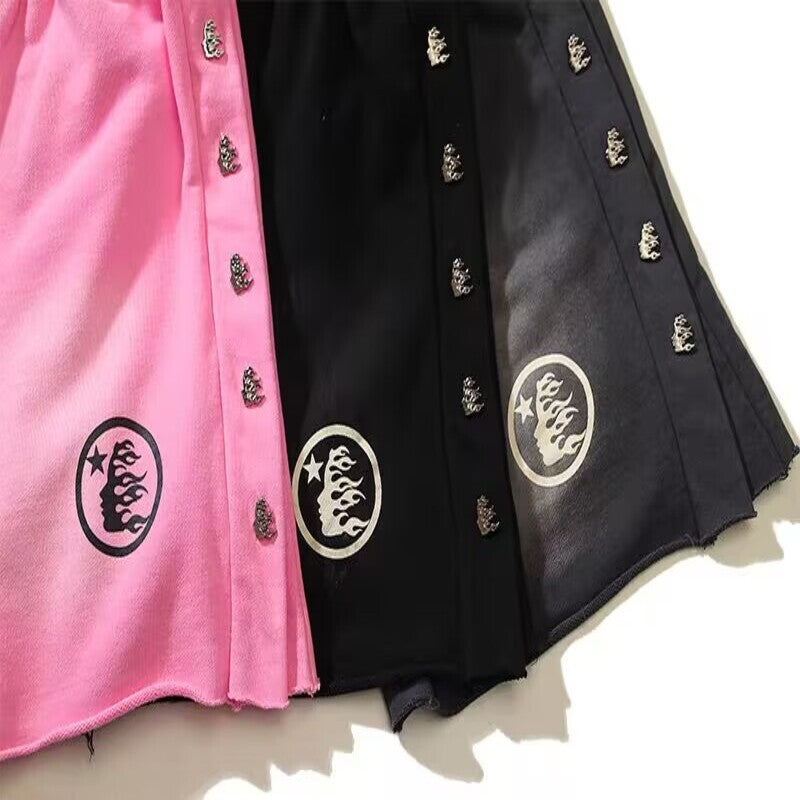 Hellstar Trendy Shorts with Bold Prints for Any Occasion