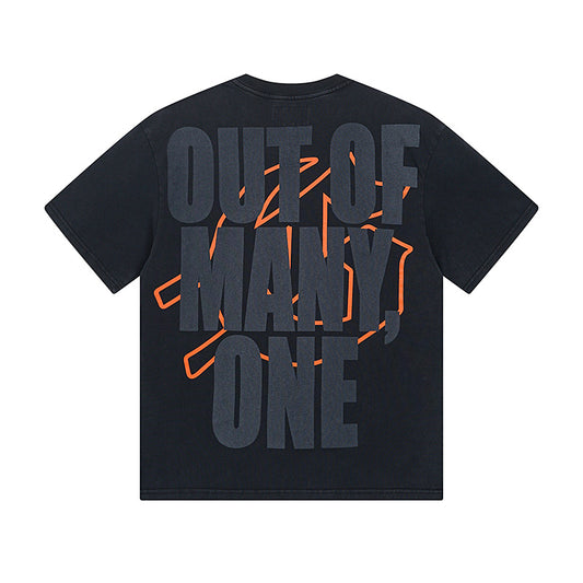 Godspeed Burning Car Graphic T-Shirt Black