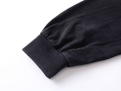 Godspeed Racing Skeleton Black L/S Tee – Black | Unisex Y2K Oversized Cotton Tee