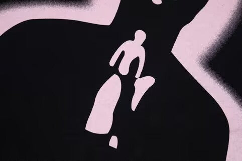 Sp5der Men’s Cotton Casual Tee with Signature Spider Print