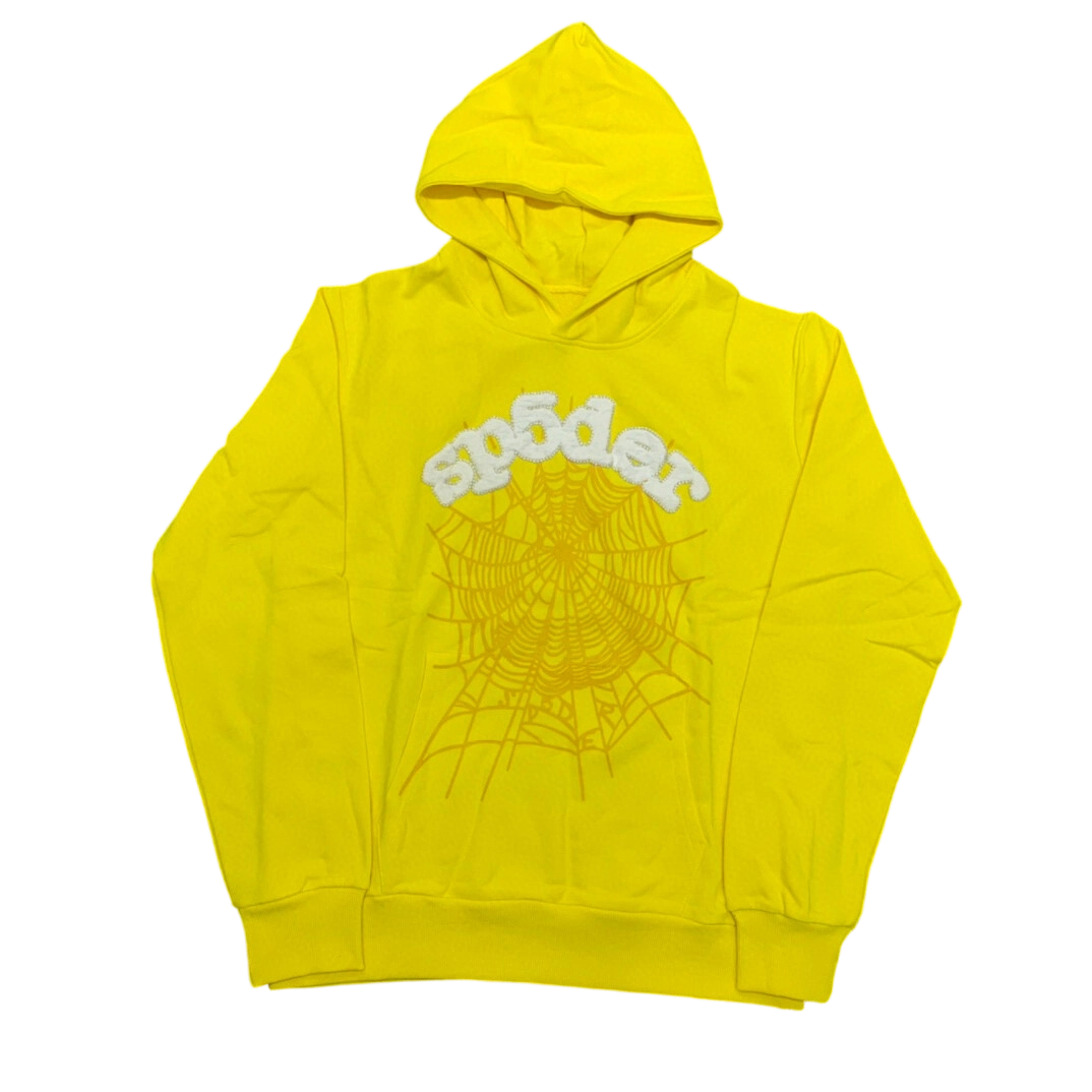 Sp5der Websuit Hoodie 'Yellow'