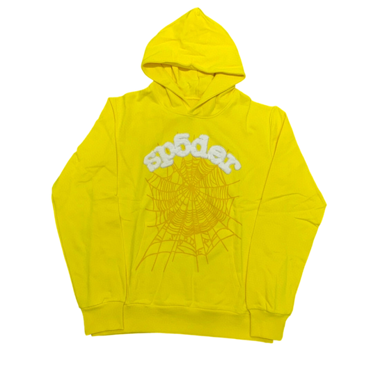 Sp5der Websuit Hoodie 'Yellow'