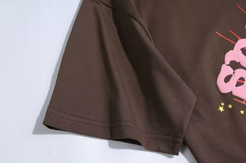 Spider Vintage Gothic Style Spider Printed Oversized T-Shirt, Hip-Hop Streetwear, Personalized Fashion