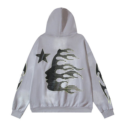 Hellstar Sport Hoodie grey