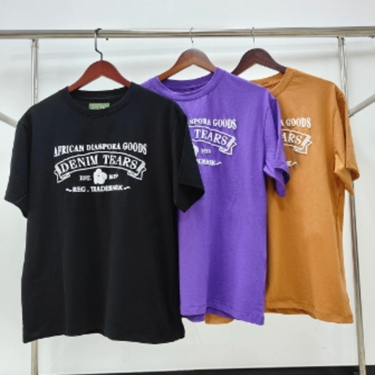 Denim Tears Street Culture T-shirt Urban Edge with Signature Design