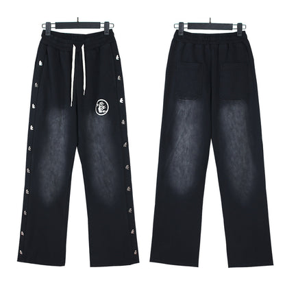 Hellstar Snap Button Side Track Pants