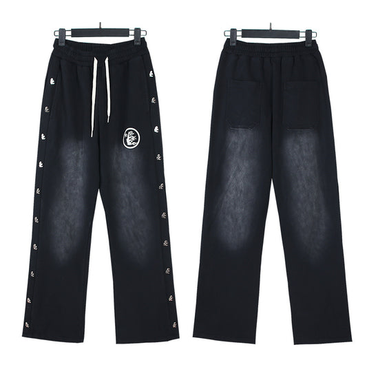 Hellstar Snap Button Side Track Pants