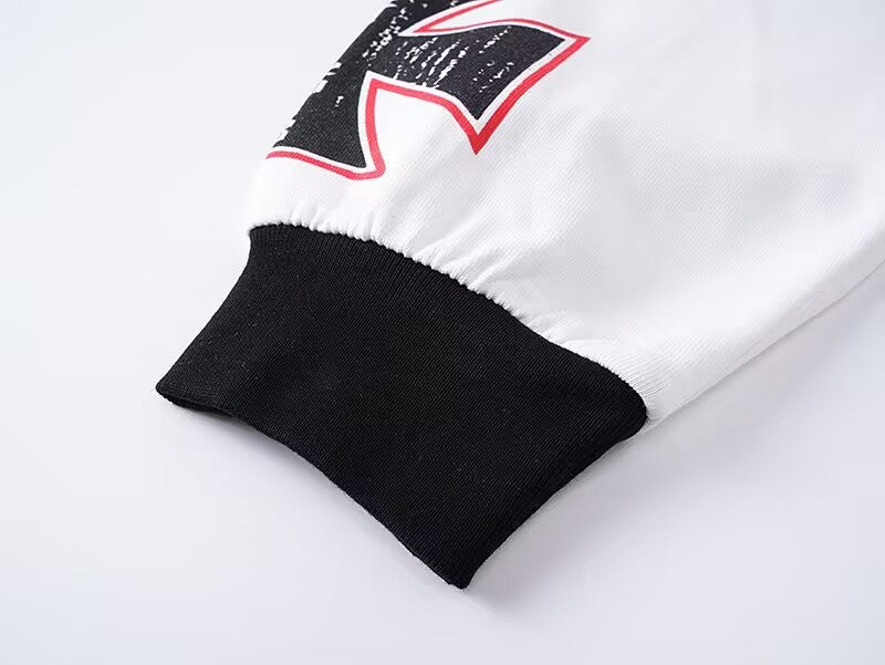 Godspeed Hollywood Burnout Graphic Long-Sleeve Tee – Black | Unisex Y2K Oversized Cotton Tee