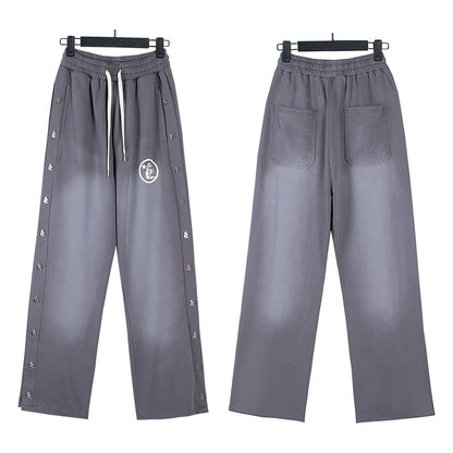 Hellstar Snap Button Side Track Pants