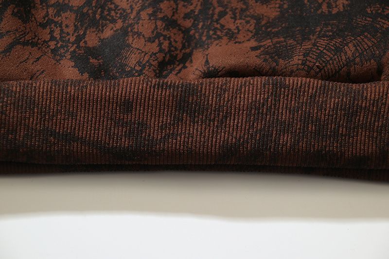 Sp5der  T&F Tree Hooded Sweatshirt Brown Camo | Unisex Y2K Oversized Graphic Sweatshirt