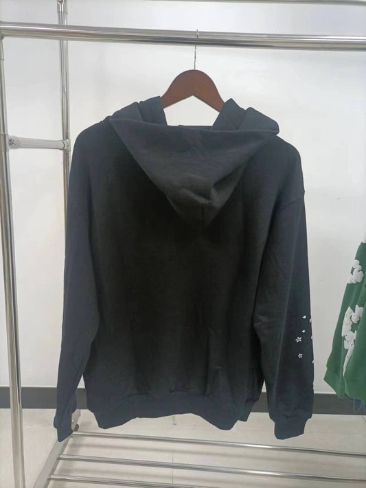 Sp5der OG Black White Hoodie