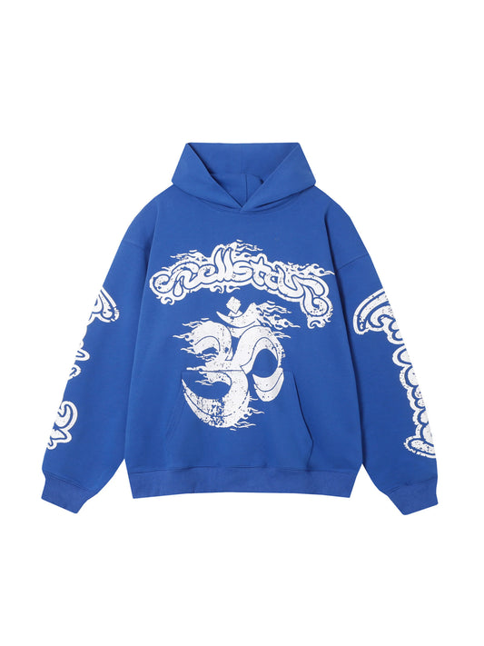HELLSTAR- Blue Yoga Hoodie