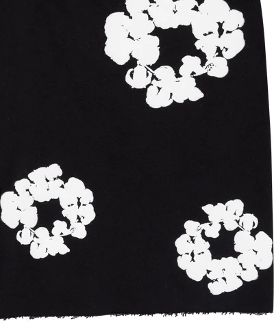 Denim Tears The Cotton Wreath Shorts Black