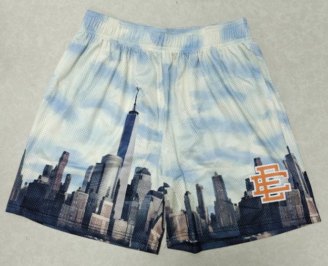 Eric Emanuel Basketball Shorts – Pattern EE Mesh Shorts for Men with Pockets and Prints