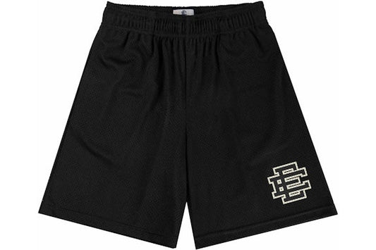 Black EE Basketball Shorts – Breathable Mesh Shorts by Eric Emanuel for Men