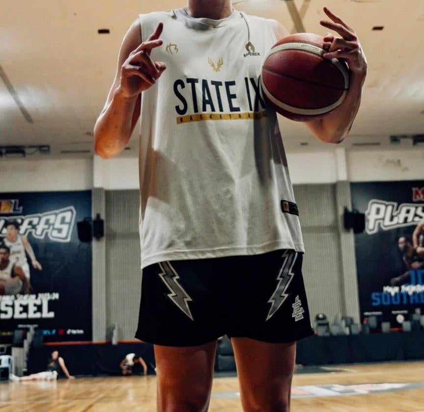 Eric Emanuel EE Black Mesh Basketball Shorts – Men’s Baggy Graphic Camo Sports Shorts | EE Shorts