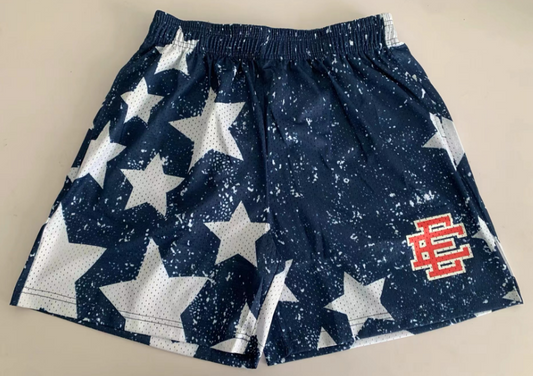 Eric Emanuel EE Mesh Shorts – Bold Style, Perfect Comfort. Ideal for Basketball and Streetwear.

