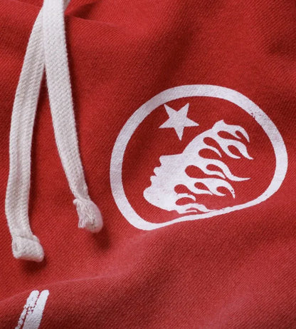 Hellstar Hellstar Studios Flare Sweatpants Red
