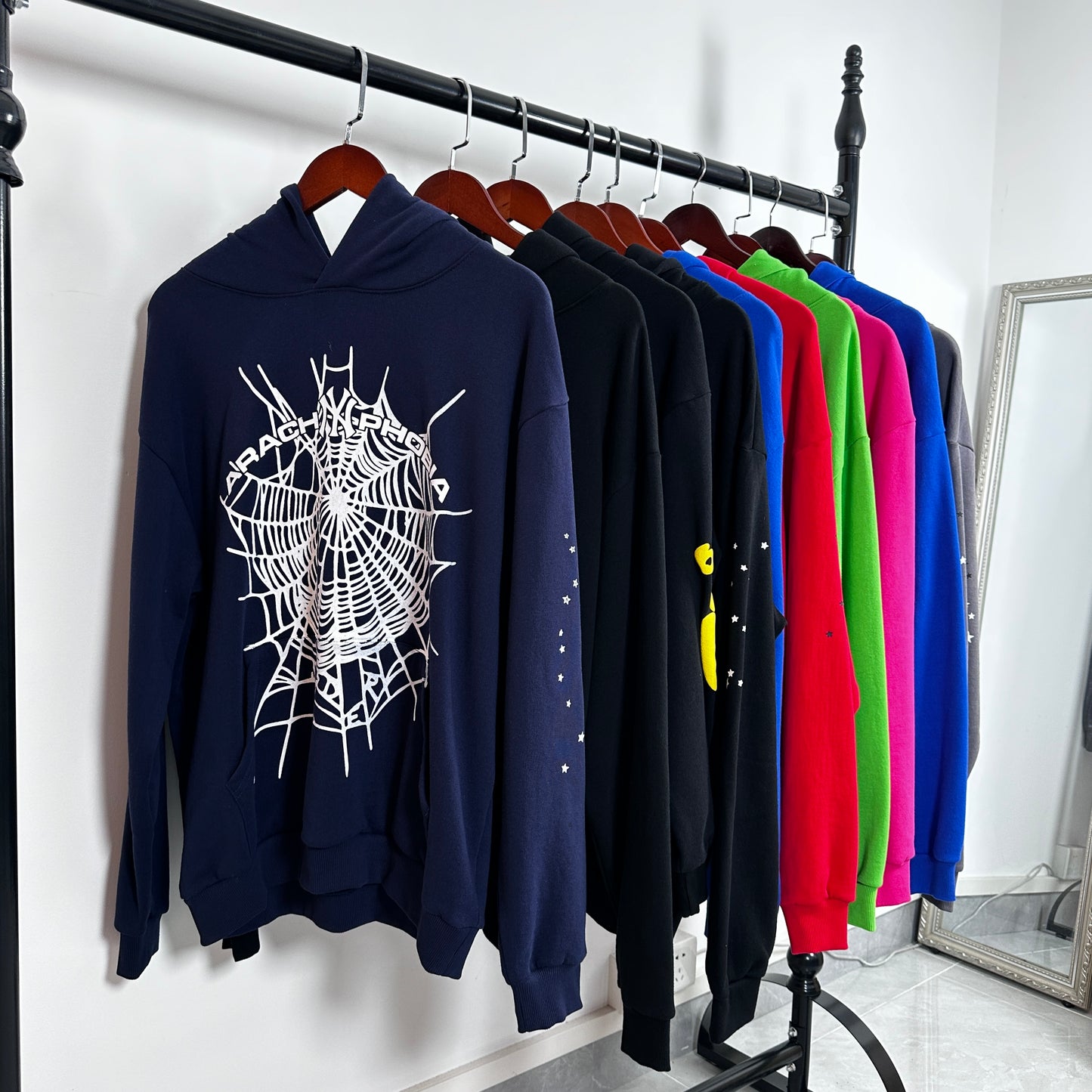 SP5DER 1:1 Hoodie – Top Streetwear Replica | DM on WhatsApp +86 13535523507