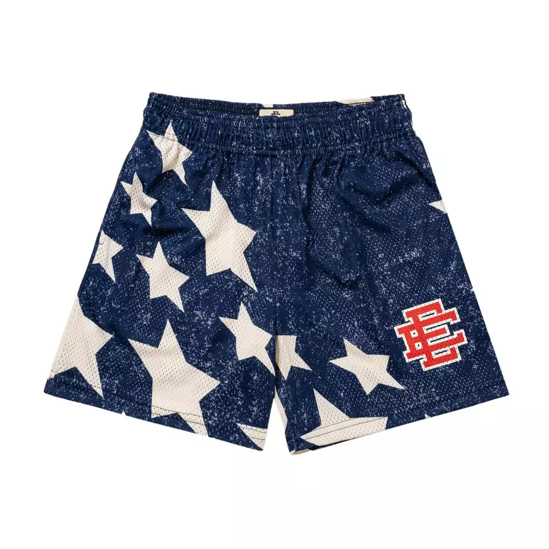 Eric Emanuel EE Mesh Shorts – Bold Style, Perfect Comfort. Ideal for Basketball and Streetwear.

