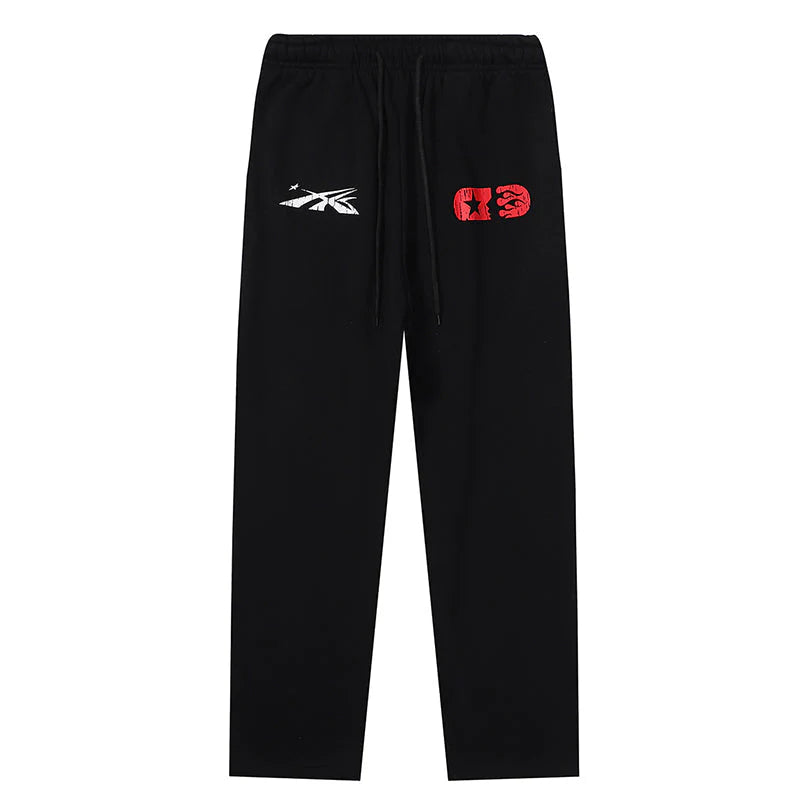 Hellstar If You Dont Like Us Beat Us Sweatpants Black