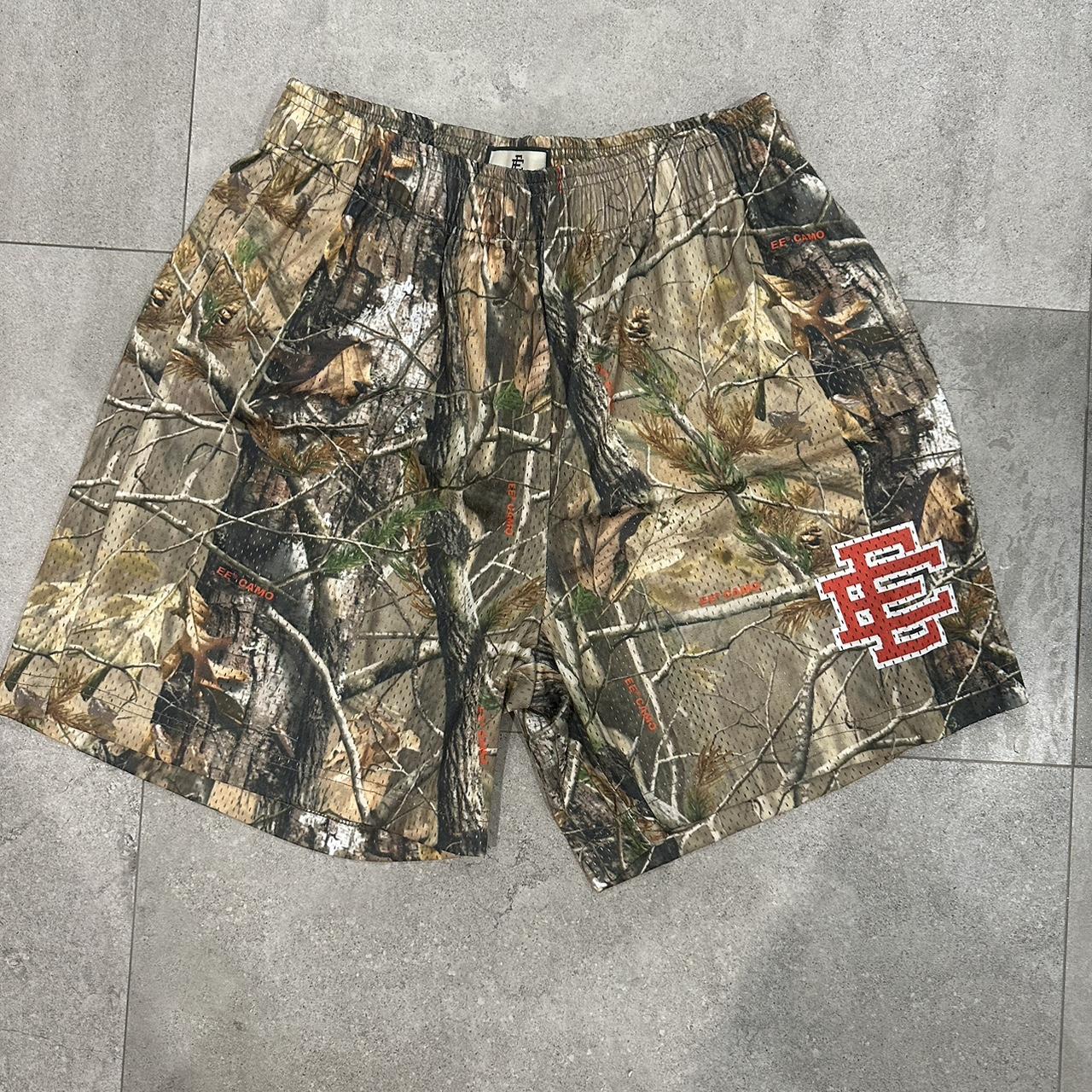 EE Camo Shorts for Men – Eric Emanuel Basketball Shorts with Street-Ready Graphic Look