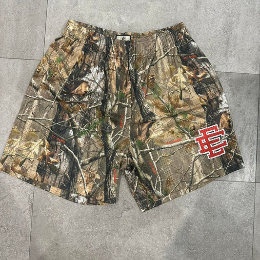 EE Camo Shorts for Men – Eric Emanuel Basketball Shorts with Street-Ready Graphic Look