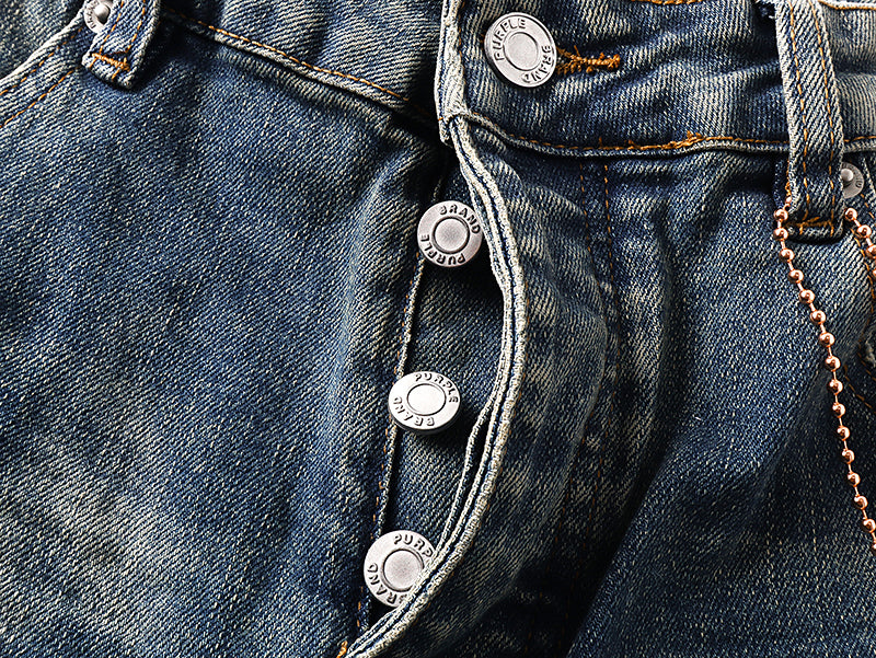 Purple Brand P004 Calcite Flare Denim Jeans Light Indigo