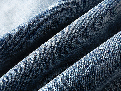 Purple Brand Patchwork Distressed Flare Jeans Indigo
