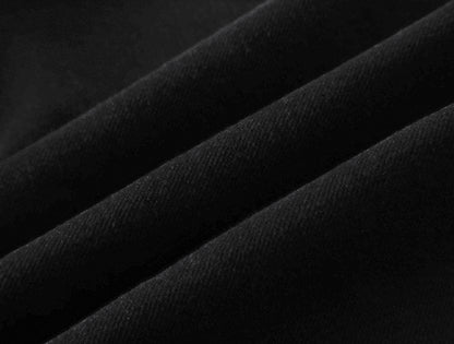 Purple Brand Rhinestone Pattern Flare Jeans Black