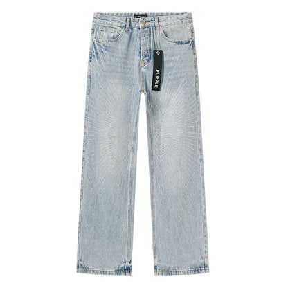 Purple Brand P018 Radial Hotfix Jeans Light Indigo
