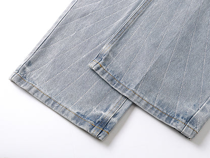 Purple Brand P018 Radial Hotfix Jeans Light Indigo