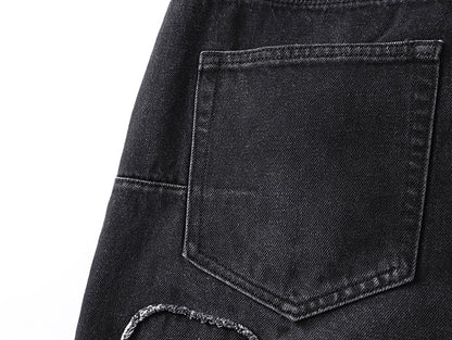 Purple Brand P011 Sequin Logo Jeans Black